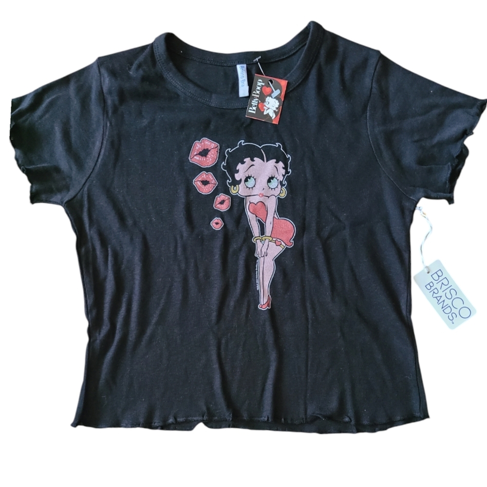 NWT | BRISCO BRANDS |  BETTY BOOP TOP |SIZE SMALL - Picture 8 of 13